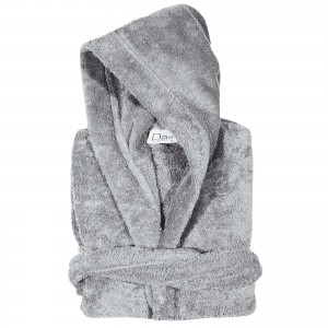 1467 BATHROBE NO.6 GRAY CASUAL