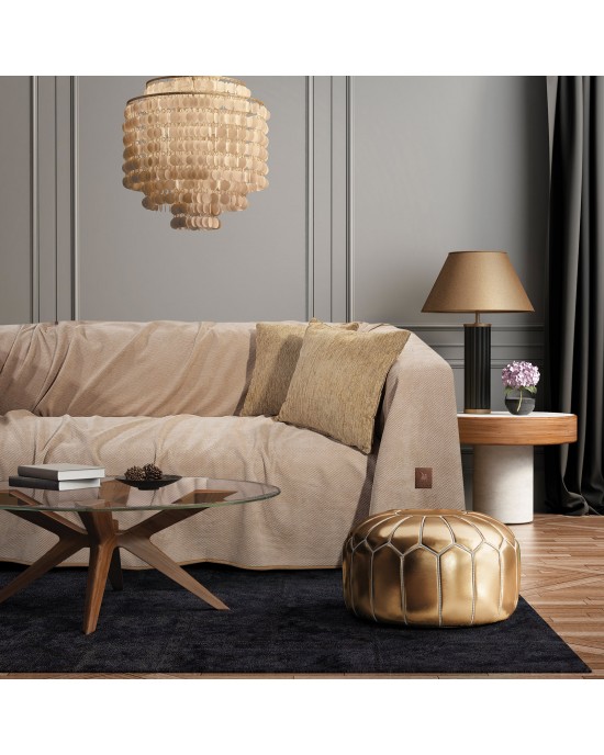 2734 G.P.C. THROW 180X300 BEIGE Throws