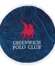 2824 GPC POLO ROUND SEA TOWEL Φ160 RED-BLUE