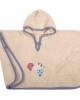 2935 G.P.C. PONZO BABY 40Χ60 ECRU Nursery bath capes
