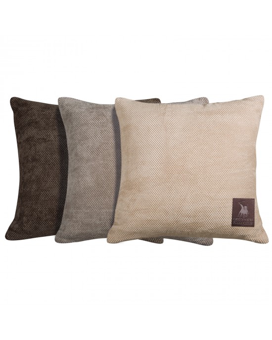 GREENWICH POLO CLUB 2734 FIGURE PILLOW 42Χ42 GREENWICH POLO CLUB BEIGE