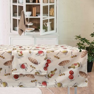 DASHOME 0616 RUNNER 45Χ140 ΕΚΡΟΥ-ΛΑΔΙ-ΚΟΚΚΙΝΟ