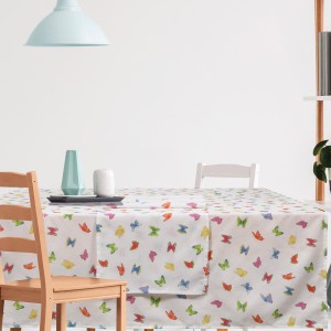 DASHOME 0620 RUNNER 45Χ140 ΕΚΡΟΥ-ΚΟΚΚΙΝΟ-ΜΠΛΕ