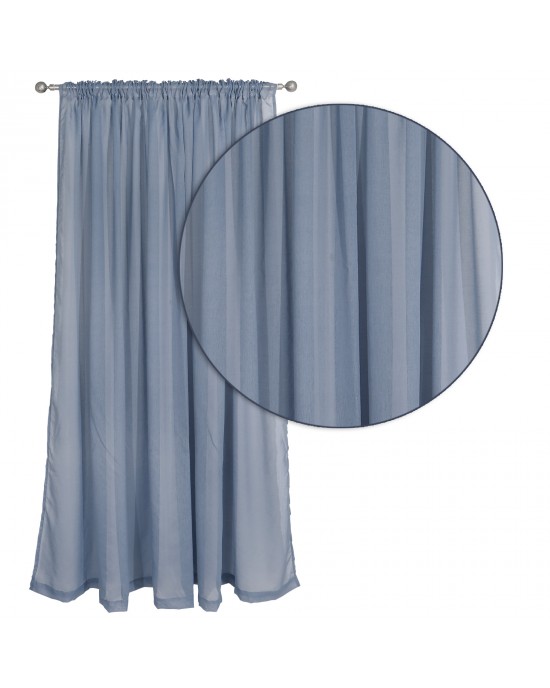 DASHOME 2199 ΚΟΥΡΤΙΝΑ 450Χ270 ΜΕ ΤΡΕΣΑ ΣΙΕΛ Κουρτίνες σαλονιού