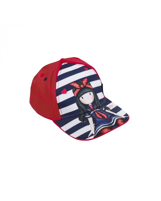 SANTORO 5810 ΚΑΠΕΛΟ SANTORO ONE SIZE ΜΠΛΕ-ΛΕΥΚΟ-ΚΟΚΚΙΝΟ