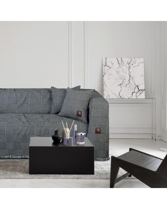 2788 ΡΙΧΤΑΡΙ 180Χ300 GREENWICH POLO CLUB ΤΡΙΘΕΣΙΟ ΜΑΥΡΟ-ΓΚΡΙ Decorative Pillows