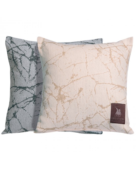 2794 ΔΙΑΚΟΣΜΗΤΙΚΟ ΜΑΞΙΛΑΡΙ 42X42 GREENWICH POLO CLUB ΓΚΡΙ Decorative Pillows