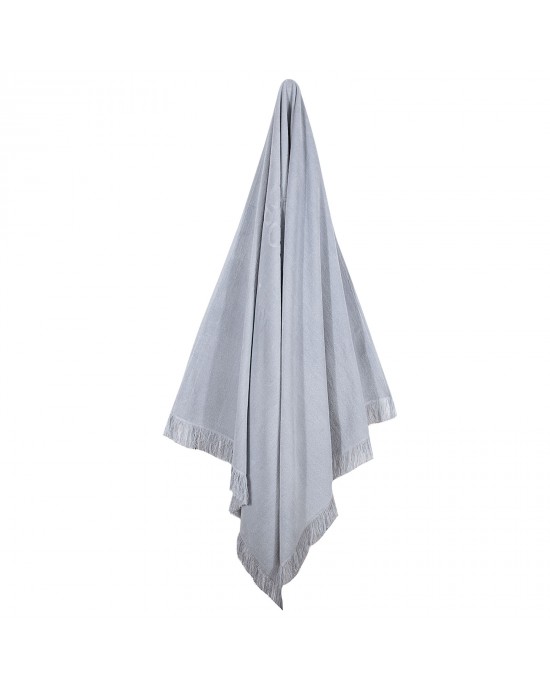 3624 ΠΕΤΣΕΤΑ ΘΑΛΑΣΣΗΣ 90Χ190 GREENWICH POLO CLUB ΑΣΗΜΙ/ΓΚΡΙ Beach towels
