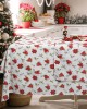 0625 CHRISTMAS ΤΡΑΠΕΖΟΜΑΝΤΗΛΟ 140Χ240 ΜΠΕΖ - ΚΟΚΚΙΝΟ DAS HOME