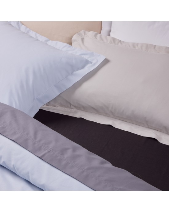 1020 ΖΕΥΓΟΣ ΜΑΞΙΛΑΡΟΘΗΚΕΣ ΓΚΡΙ 50X70+5 DAS HOME