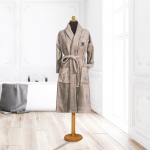 3202 ΜΠΟΥΡΝΟΥΖΙ LARGE GREENWICH POLO CLUB ΓΚΡΙ ΑΝΟΙΧΤΟ