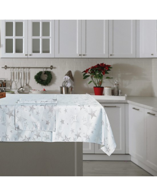 DAS HOME 0719 CHRISTMAS ΤΡΑΠΕΖΟΜΑΝΤΗΛΟ 140Χ180