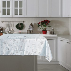 DAS HOME 0719 CHRISTMAS ΤΡΑΠΕΖΟΜΑΝΤΗΛΟ 140Χ220