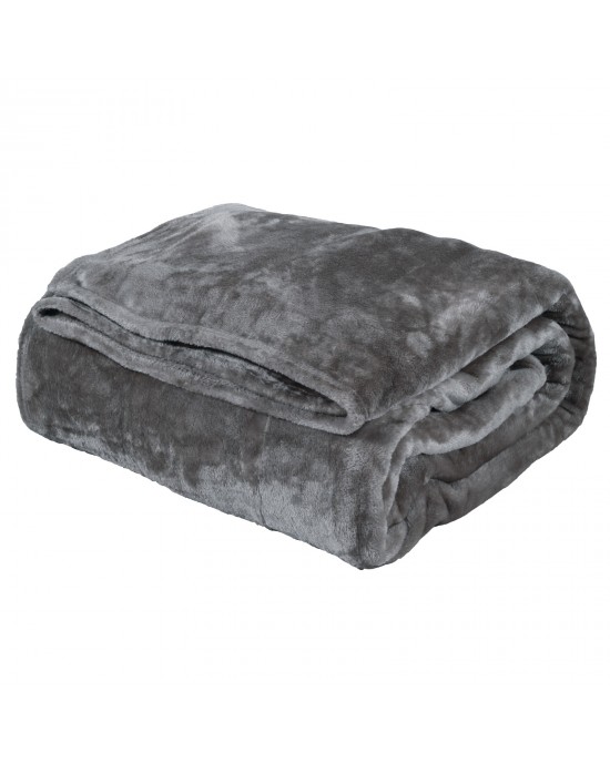 DAS HOME 1343 ΚΟΥΒΕΡΤΑ VELOUR ΥΠΕΡΔΙΠΛΗ