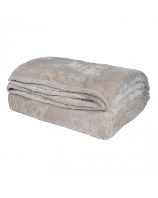 DAS HOME 1345 ΚΟΥΒΕΡΤΑ VELOUR ΥΠΕΡΔΙΠΛΗ