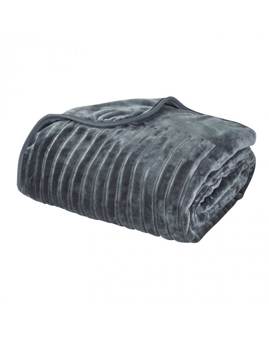 DAS HOME 1349 ΚΟΥΒΕΡΤΑ VELOUR MONH
