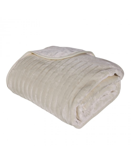 DAS HOME 1351 ΚΟΥΒΕΡΤΑ VELOUR MONH