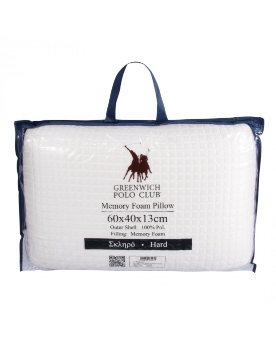 GREENWICH POLO CLUB 2343 ΜΑΞΙΛΑΡΙ 60Χ40 MEMORY FOAM GREENWICH POLO CLUB