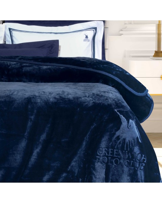 GREENWICH POLO CLUB 3439 ΚΟΥΒΕΡΤΑ VELOUR ΥΠΕΡΔΙΠΛH GREENWICH POLO CLUB