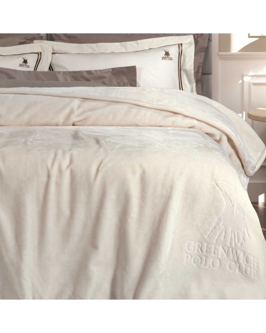 GREENWICH POLO CLUB 3441 ΚΟΥΒΕΡΤΑ VELOUR ΥΠΕΡΔΙΠΛH GREENWICH POLO CLUB