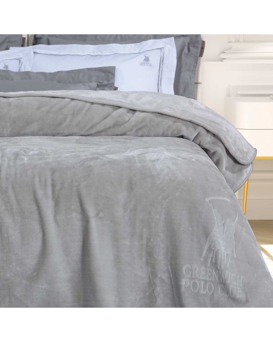 GREENWICH POLO CLUB 3442 ΚΟΥΒΕΡΤΑ VELOUR ΥΠΕΡΔΙΠΛH GREENWICH POLO CLUB