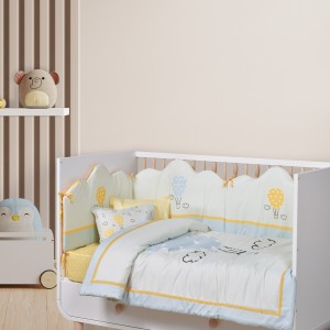 DAS BABY 4880 ΠΑΝΤΑ ΚΟΥΝΙΑΣ FUN BABY ΓΑΛΑΖΙΟ-ΚΙΤΡΙΝΟ-ΜΕΝΤΑ