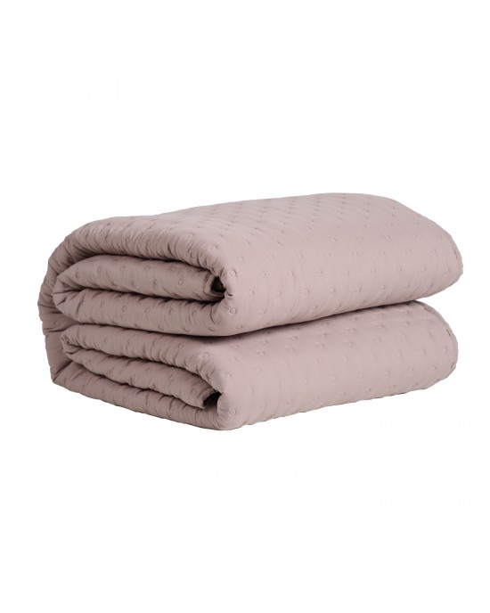 DAS HOME 9628 ΚΟΥΒΕΡΛΙ ΥΠΕΡΔΙΠΛΟ HAPPY ΛΙΛΑ ΣΚΟΥΡΟ