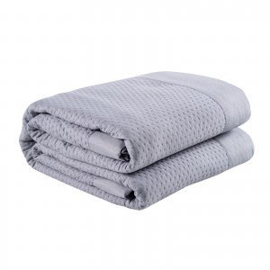 DAS HOME 9635 ΚΟΥΒΕΡΛΙ ΥΠΕΡΔΙΠΛΟ HAPPY ΓΚΡΙ