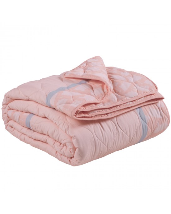 DAS KIDS 4878 ΚΟΥΒΕΡΛΙ ΜΟΝΟ KID ΡΟΖ-ΛΕΥΚΟ-ΓΚΡΙ