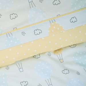 DAS KIDS 4880 ΣΕΤ ΠΑΠΛΩΜΑΤΟΘΗΚΗ ΜΟΝΗ KID ΓΑΛΑΖΙΟ-ΚΙΤΡΙΝΟ-ΜΕΝΤΑ