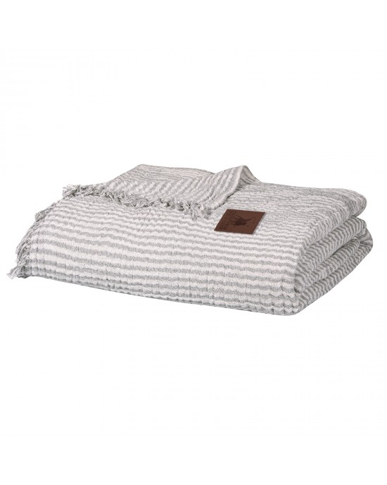 3467 ΚΟΥΒΕΡΤΑ 220X240 GREENWICH POLO CLUB ΓΚΡΙ