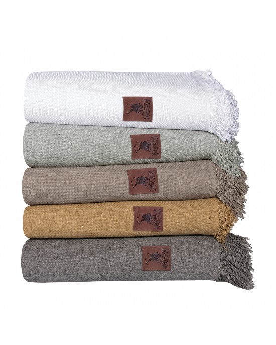 3915 ΡΙΧΤΑΡΙ 180Χ300 GREENWICH POLO CLUB ΛΕΥΚΟ