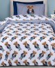 8838 ΣΕΤ ΣΕΝΤΟΝΙΑ ΜΟΝΑ GREENWICH POLO CLUB ΜΠΛΕ-ΛΕΥΚΟ-ΜΑΥΡΟ Kids bed sheets