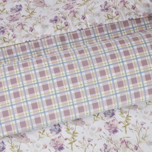 DAS HOME ΣΕΤ ΣΕΝΤΟΝΙΑ ΜΟΝΑ HAPPY 9675 IVORY, LILAC