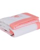DAS BABY ΚΟΥΒΕΡΛΙ FUN 4936 PINK, WHITE