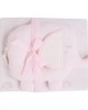 DAS BABY ΚΟΥΒΕΡΤΑ ΠΙΚΕ 75X100 RELAX 4957 GREY, PINK, WHITE