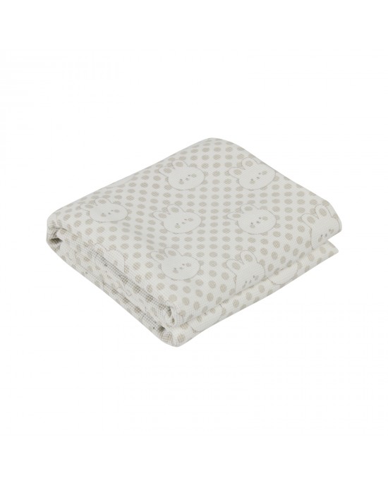 DAS BABY ΚΟΥΒΕΡΤΑ ΠΙΚΕ 75X100 RELAX 4960 GREY
