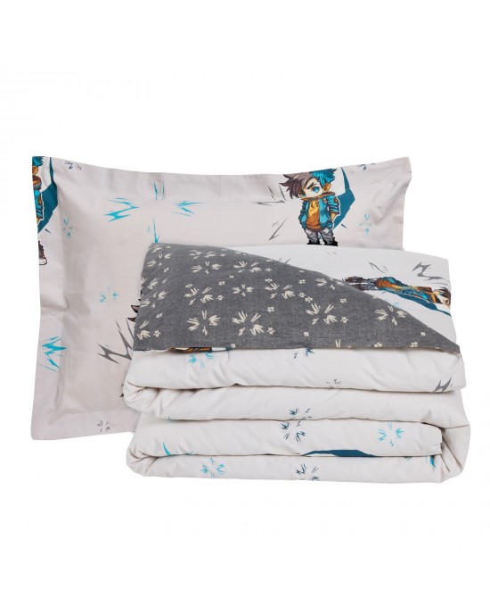 DAS KIDS ΣΕΤ ΣΕΝΤΟΝΙΑ ΜΟΝΑ 4939 BEIGE, GREY