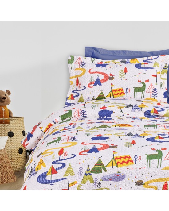 DAS KIDS ΖΕΥΓΟΣ ΜΑΞΙΛΑΡΟΘΗΚΕΣ 4927 BLUE, GREEN, WHITE