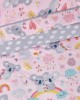 DAS KIDS ΣΕΤ ΣΕΝΤΟΝΙΑ ΜΟΝΑ 4934 GREY, PINK