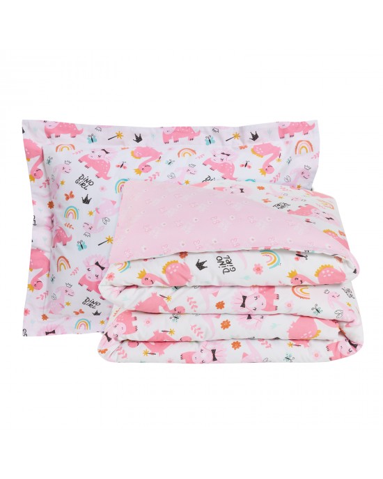 DAS KIDS ΣΕΤ ΣΕΝΤΟΝΙΑ ΜΟΝΑ 4936 PINK, WHITE