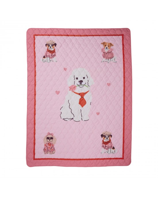 DAS KIDS ΚΟΥΒΕΡΛΙ ΜΟΝΟ 4938 PINK