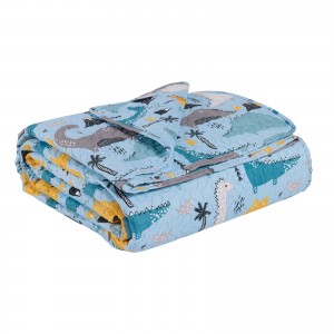 DAS KIDS ΚΟΥΒΕΡΛΙ ΜΟΝΟ 4928 BLUE, GREY