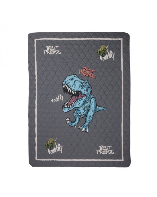 DAS KIDS ΚΟΥΒΕΡΛΙ ΜΟΝΟ 4931 CREAM, GREY