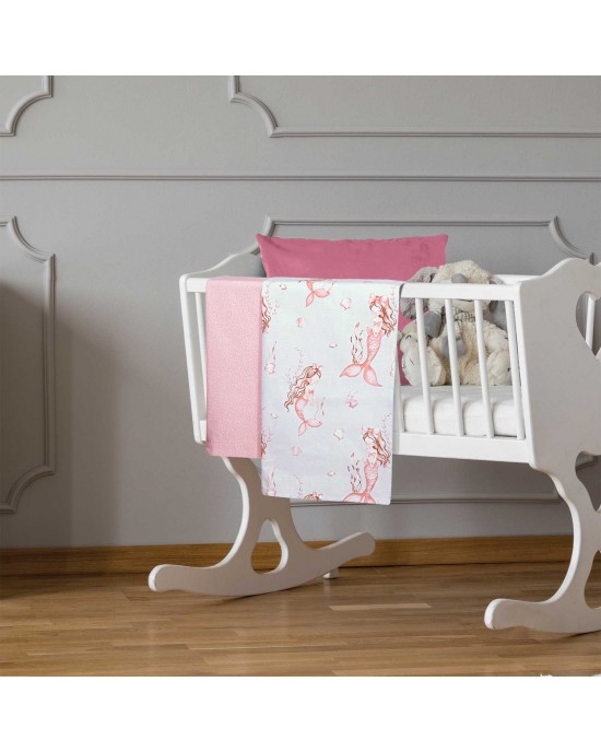 GREENWICH POLO CLUB ΣΕΤ ΣΕΝΤΟΝΙΑ ΛΙΚΝΟΥ ΒΑΒΥ ESSENTIAL 8853 GREY, PINK