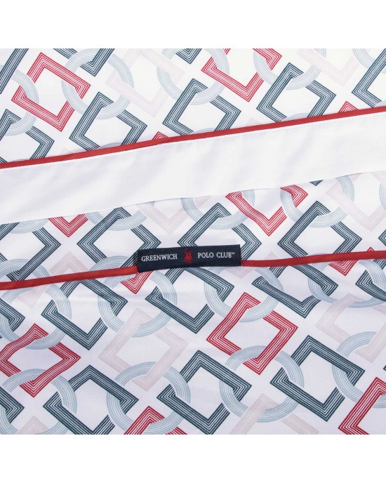 GREENWICH POLO CLUB ΣΕΤ ΣΕΝΤΟΝΙΑ KING ESSENTIAL 2269 BLUE, RED