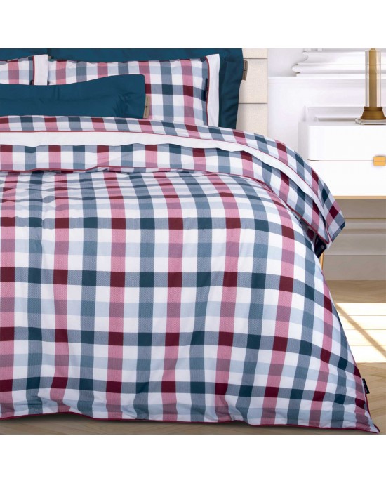 GREENWICH POLO CLUB ΣΕΤ ΣΕΝΤΟΝΙΑ KING ESSENTIAL 2266 BLUE, RED