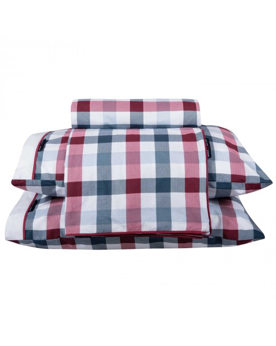 GREENWICH POLO CLUB ΣΕΤ ΣΕΝΤΟΝΙΑ KING ESSENTIAL 2266 BLUE, RED