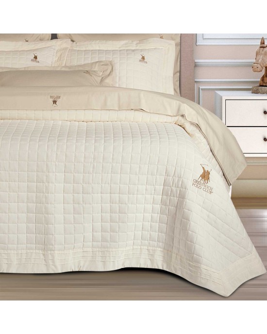 GREENWICH POLO CLUB ΚΟΥΒΕΡΤΟΡΙΟ KING CLASSIC 2355 ECRU