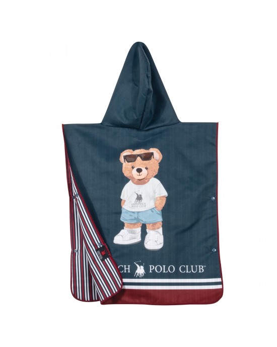 GREENWICH POLO CLUB JUNIOR ΠΟΝΤΣΟ ΘΑΛΑΣΣΗΣ 50Χ115 4042 BLUE